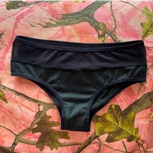 women's sexy panties black mesh cut out high waisted bikini thong underwear